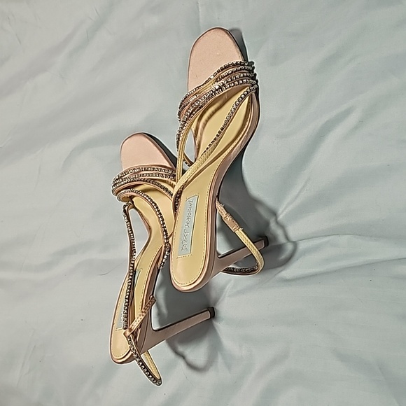 Betsy Johnson Rhinestone Heels  Size 8 - Picture 3 of 9